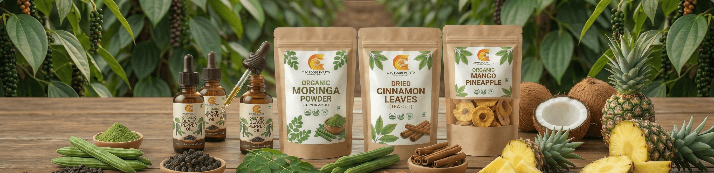 Cibo Foods Background Pattern